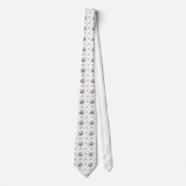 Vintage Wedding Pattern - Neck Tie Krawatte (Vorderseite)