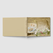 Vintage Wedding Photo Scrapbook Gästebuch (Voll)
