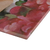 Vintage Wedding, Retro Bridge und Groom Newlyweds Schneidebrett (Ecke)