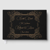 Vintage Wedding Romantic Steampunk Mairytale Gästebuch (Vorderseite)