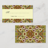 Vintage Wedding Tischnummern, Blume Schmetterlinge Platzkarte (Vorne/Hinten)