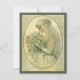 Vintage Wedding, Viktorianisch Bride Bridal Portra