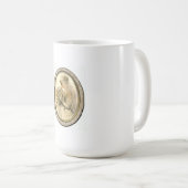 Vintage Wedding Viktorianisch Bride Tasse (VorderseiteRechts)