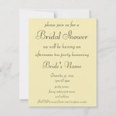 Vintage Wedding, Viktorianisch Bridge, Brautparty Einladung (Rückseite)