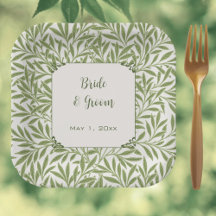 Vintage Wedding, Viktorianisch Willow Blätter Patt