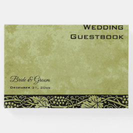 Vintage Wedding, Viktorianische Blätter für Weintr Gästebuch