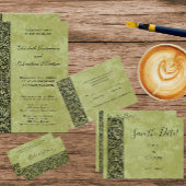 Vintage Wedding, Viktorianische Blume Blumenrolle Begleitkarte