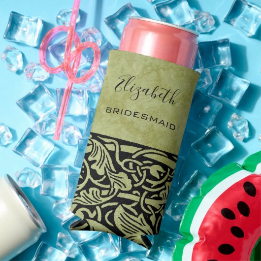 Vintage Wedding, Viktorianische Blume Blumenrolle Selters Dosenkühler (In Situ Sommer)