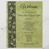 Vintage Wedding, Viktorianisches Weinprogramm (Vorderseite)