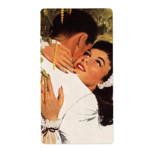 Vintage Wedding Vorschlag, Liebe und Romantik (Vorne)