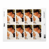 Vintage Wedding Vorschlag, Liebe und Romantik (Vorne)