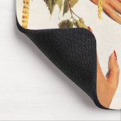 Vintage Wedding Vorschlag, Liebe und Romantik Mousepad (Ecke)