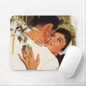 Vintage Wedding Vorschlag, Liebe und Romantik Mousepad (Mit Mouse)