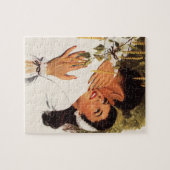 Vintage Wedding Vorschlag, Liebe und Romantik Puzzle (Horizontal)