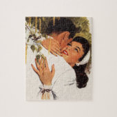 Vintage Wedding Vorschlag, Liebe und Romantik Puzzle (Vertikal)
