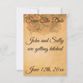 Vintage Wedding Zeremonie (Rückseite)