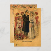 Vintage Wedding Zeremonie (Vorne/Hinten)