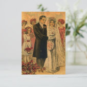 Vintage Wedding Zeremonie (Stehend Vorderseite)