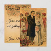 Vintage Wedding Zeremonie (Vorne/Hinten)