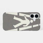 Vintage-Wegweiser iPhone 16 Hülle (Rückseite (Horizontal))