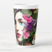 Vintage weibliche Papiersammlung Milchtasse (Vorderseite)