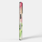 Vintage, weiche, rosa Tulpen Case-Mate iPhone Hülle (Rückseite / Rechts)