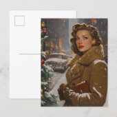 Vintage Weihnachten (Vorne/Hinten)
