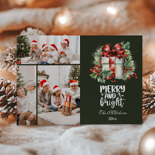 Vintage Weihnachten 3 Fotos Familienfeier