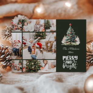 Vintage Weihnachten 7 Fotos Familienfeier