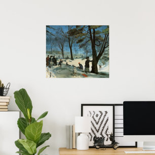 Vintage Weihnachten, Central Park im Winter Glacke Poster