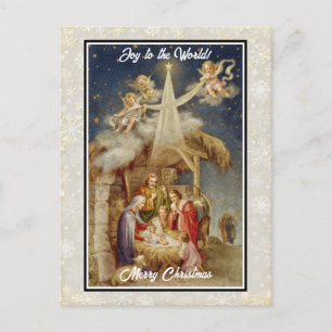 Vintage Weihnachten der Geburt I Klassische Religi