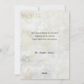 Vintage Weihnachten des Vaters in der Schneekollag (Rückseite)