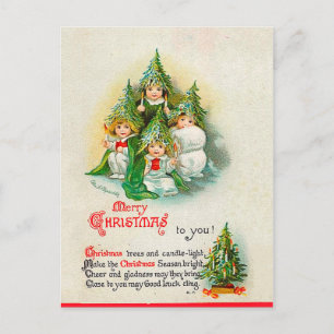 Vintage Weihnachten - Frohe Weihnachten Ihnen