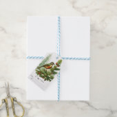 Vintage Weihnachten Geschenkanhänger (Mit Garn)