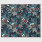 Vintage Weihnachten Geschenkpapier (Flach)