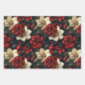 Vintage Weihnachten Geschenkpapier Set (Vorderseite 2)