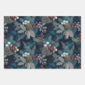 Vintage Weihnachten Geschenkpapier Set (Vorderseite 3)