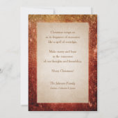 Vintage Weihnachten im antiken Rahmen (Rückseite)