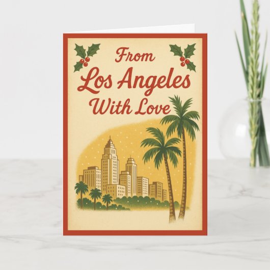 Vintage Weihnachten in Los Angeles (Vorderseite)