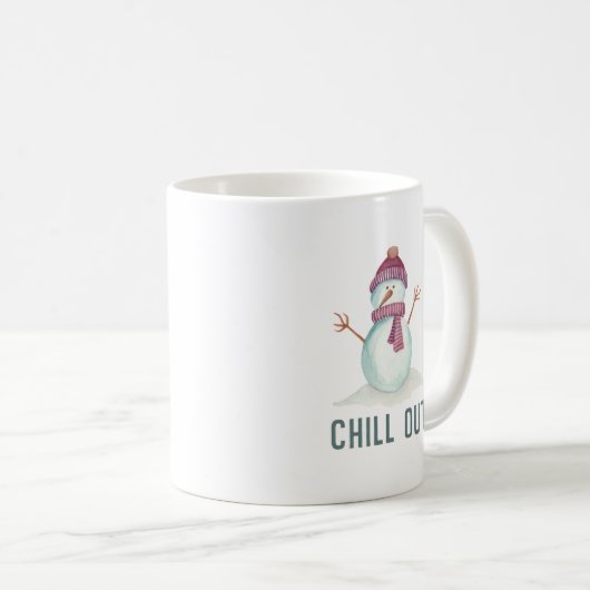 Vintage Weihnachten Kaffeetasse (VorderseiteRechts)