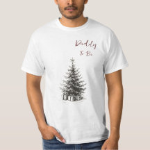 Vintage-Weihnachten-Karo-Baby-Party Daddy To Be