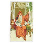 Vintage Weihnachten Kleine Geschenktüte (Vorderseite)