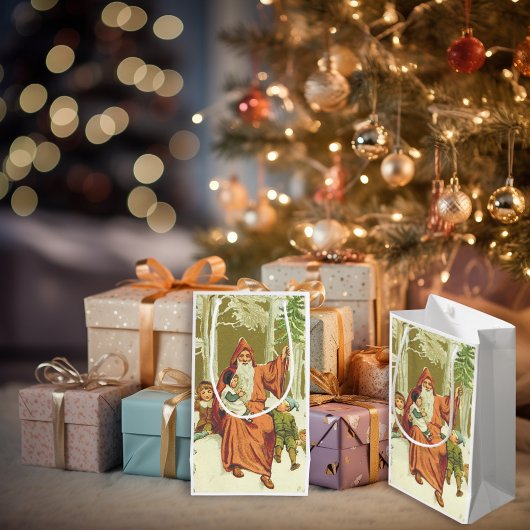 Vintage Weihnachten Kleine Geschenktüte