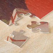 Vintage Weihnachten, Liebe und Romantik Geschenk S Puzzle (Seite)