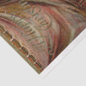 Vintage Weihnachten mit glücklichen Kindern Seidenpapier (Ausschnitt)