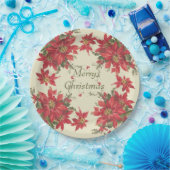 Vintage Weihnachten Pappteller (Party)