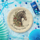 Vintage Weihnachten Pappteller (Party)