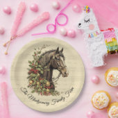 Vintage Weihnachten Pappteller (Party)