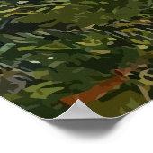 Vintage Weihnachten Poster (Ecke)