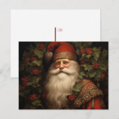 Vintage Weihnachten Postkarte (Vorne/Hinten)